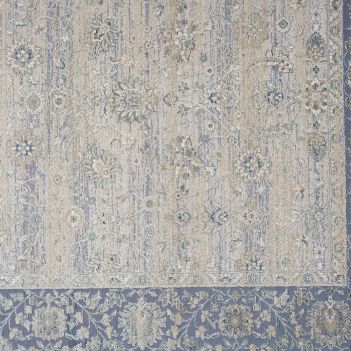 Rugs Town 82406 Blue/ Beige 2' X 3' Rect. Rug