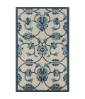 LR Home Copa Cabana 81813 Blue 7'10" X 9'10 Rect. Rug