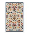 LR Home Copa Cabana 81814 Orange/ Multi 5' X 8' Rect. Rug