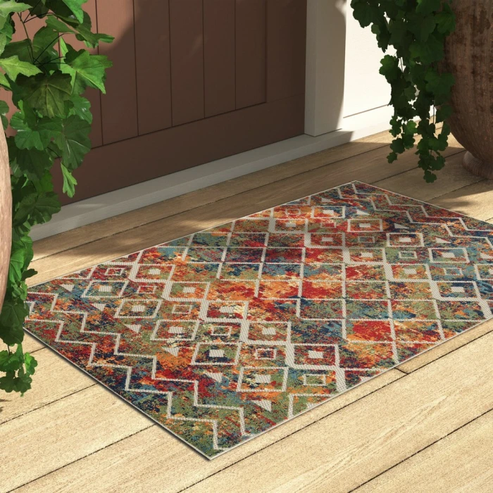Rugs Town Cabana 81815 Multi 2' X 3' Rect. Rug