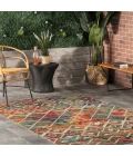 LR Home Copa Cabana 81815 Multi 3'6" X 5'6 Rect. Rug