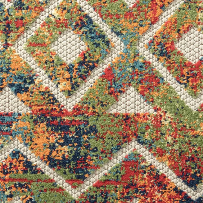 Rugs Town Cabana 81815 Multi 7'10" X 9'10 Rect. Rug
