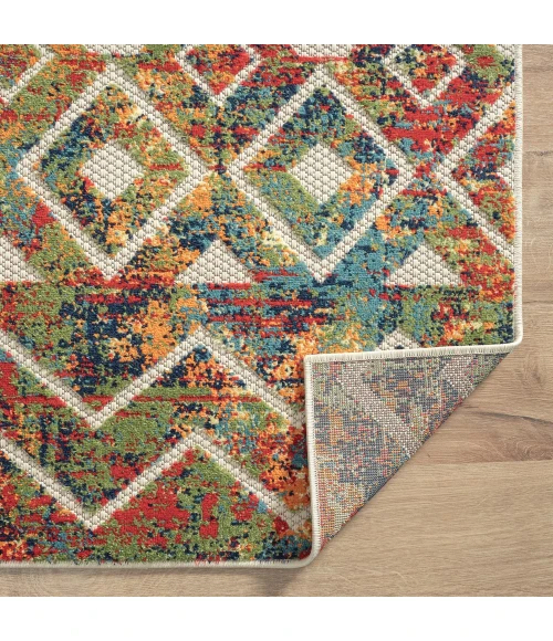 LR Home Copa Cabana 81815 Multi 3'6" X 5'6 Rect. Rug