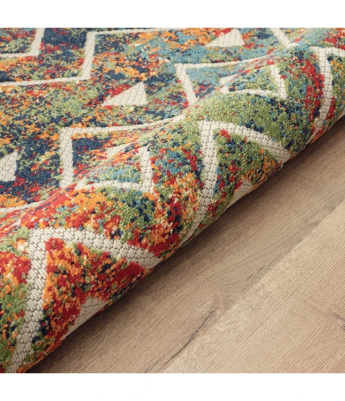 LR Home Copa Cabana 81815 Multi 3'6" X 5'6 Rect. Rug