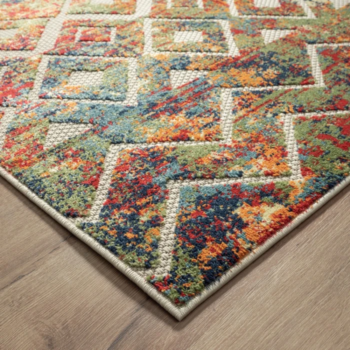 Rugs Town Cabana 81815 Multi 7'10" X 9'10 Rect. Rug