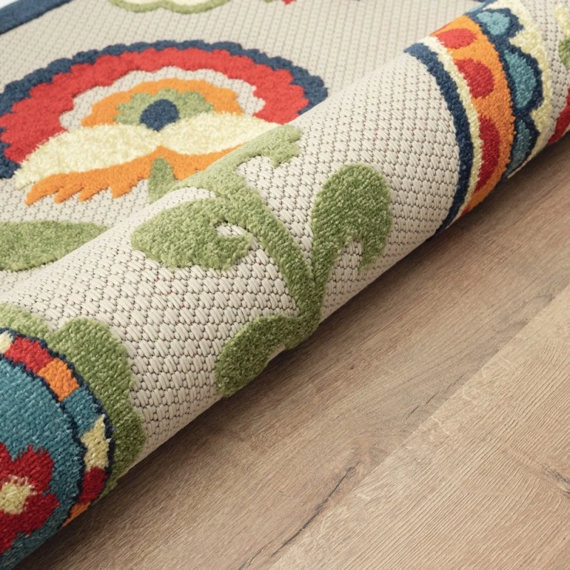Rugs Town Cabana 81817 Multi 3'6" X 5'6 Rect. Rug