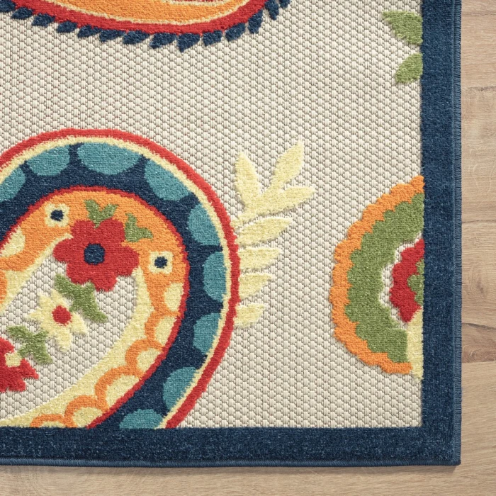 Rugs Town Cabana 81817 Multi 3'6" X 5'6 Rect. Rug