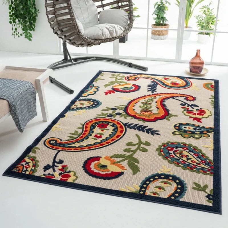 Rugs Town Cabana 81817 Multi 3'6" X 5'6 Rect. Rug