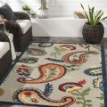 Rugs Town Cabana 81817 Multi 3'6" X 5'6 Rect. Rug