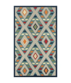 LR Home Copa Cabana 81818 Multi 5' X 8' Rect. Rug