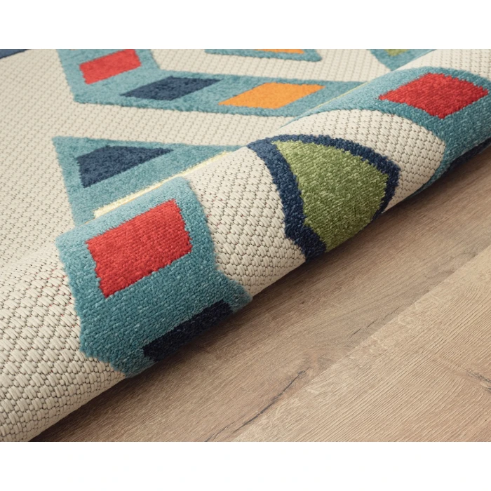 Rugs Town Cabana 81818 Multi 3'6" X 5'6 Rect. Rug
