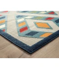 LR Home Copa Cabana 81818 Multi 3'6" X 5'6 Rect. Rug