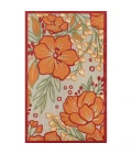 LR Home Copa Cabana 81820 Orange 5' X 8' Rect. Rug