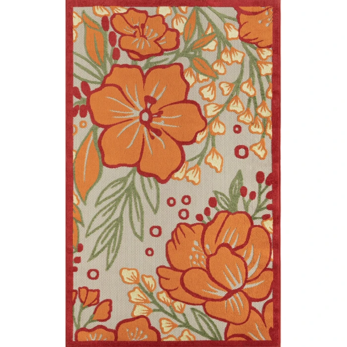 Rugs Town Cabana Gray Silvan 2ft. x 3ft. Rect. Rug