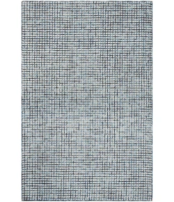 LR Home Criss Cross Navy/Ivory 81295 9 ft. X 12 ft. Rect. Rug