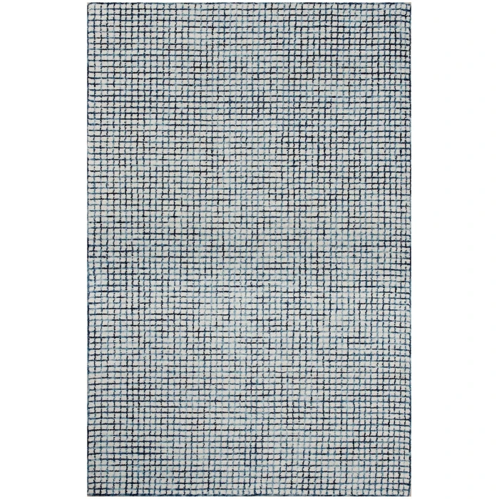 Rugs Town Cross Navy/Ivory 81295 10 ft. X 14 ft. Rect. Rug