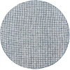 LR Home Criss Cross Blue CRISS 6ft. Round Rug