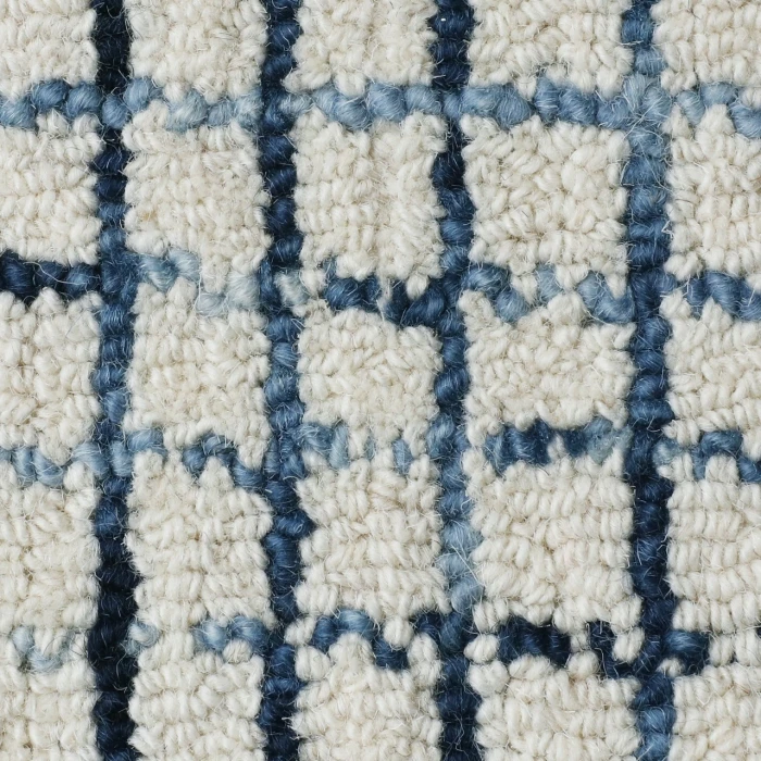 Rugs Town Cross Blue CRISS 8ft. Round Rug