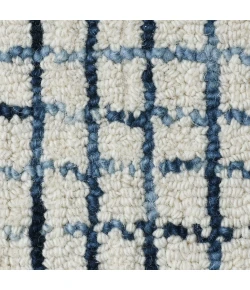LR Home Criss Cross Navy/Ivory 81295 9 ft. X 12 ft. Rect. Rug