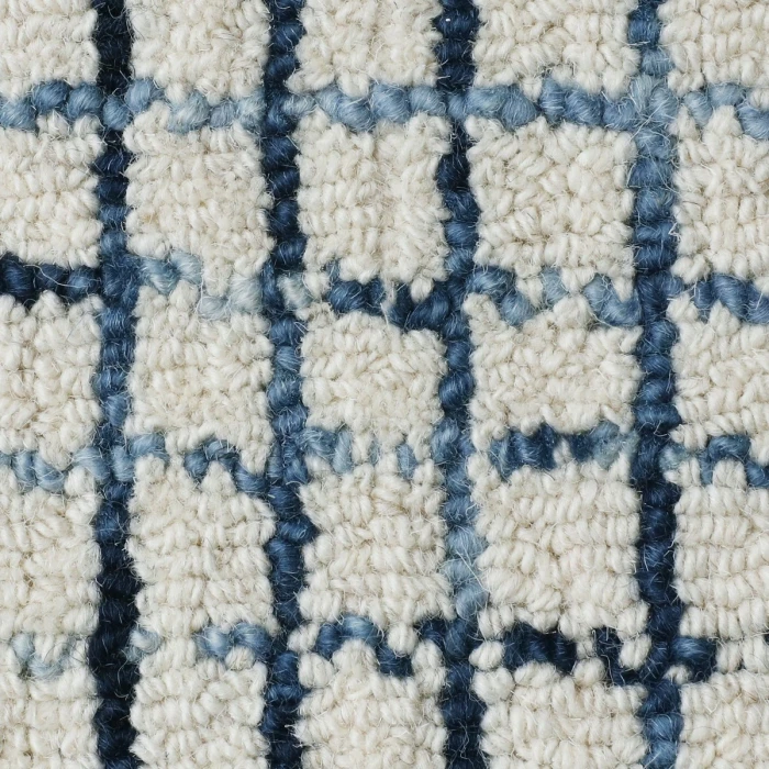 Rugs Town Cross Navy/Ivory 81295 10 ft. X 14 ft. Rect. Rug