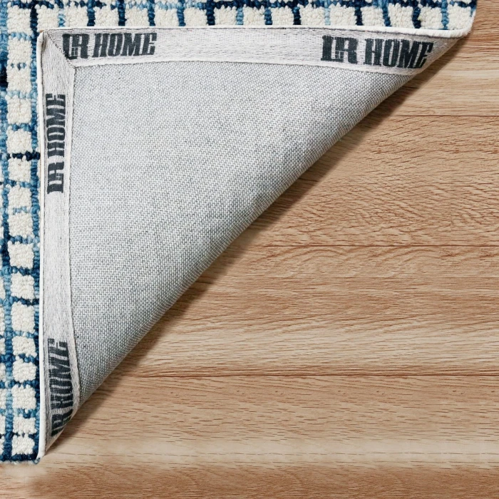 Rugs Town Cross Navy/Ivory 81295 10 ft. X 14 ft. Rect. Rug