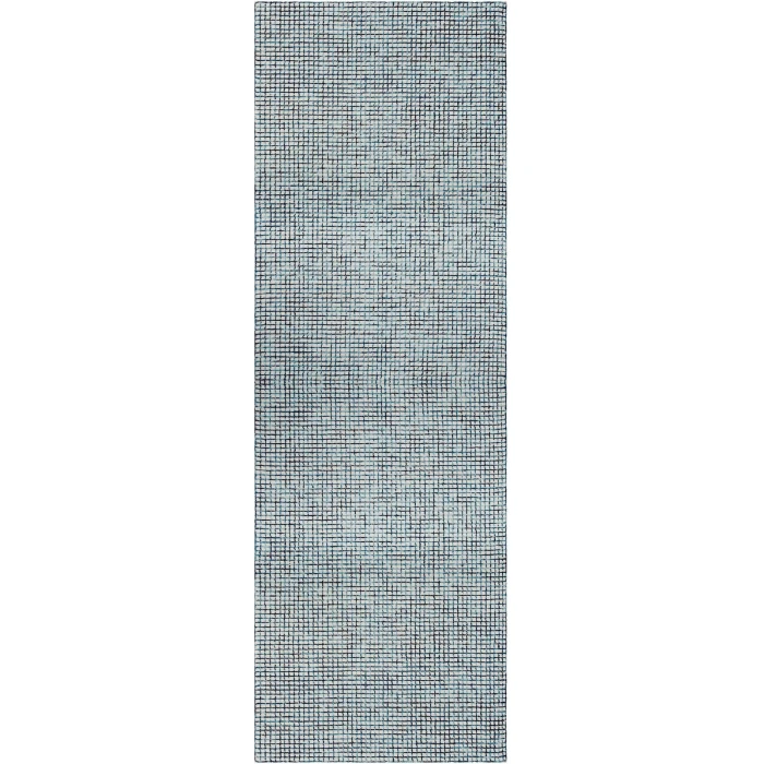 Rugs Town Cross Navy/Ivory 81295 2 ft. 6 in. X 8 ft. Rect. Rug