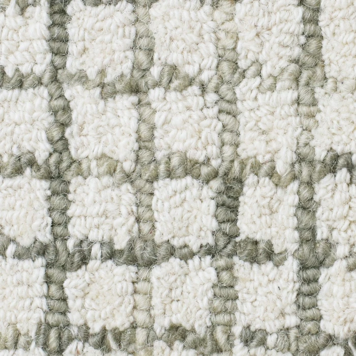 Rugs Town Cross Gray/Ivory 81296 2 ft. 6 in. X 8 ft. Rect. Rug