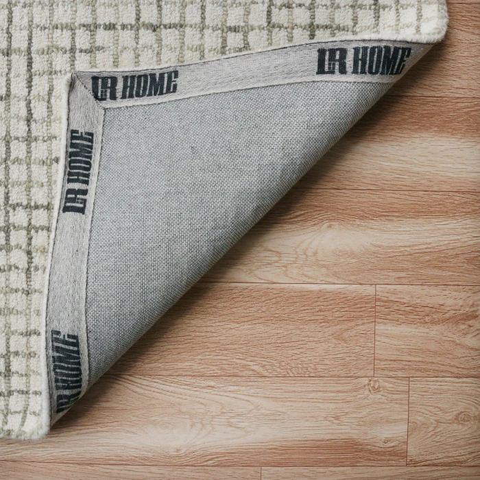 Rugs Town Cross Gray/Ivory 81296 2 ft. 6 in. X 8 ft. Rect. Rug