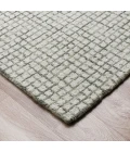 LR Home Criss Cross Gray/Ivory 81296 5 ft. X 7 ft. 9 in. Rect. Rug