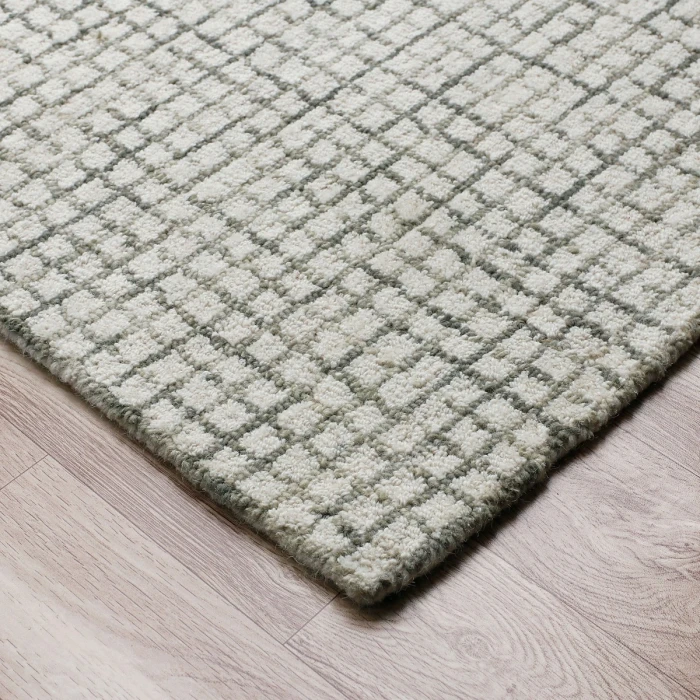 Rugs Town Cross Gray/Ivory 81296 2 ft. 6 in. X 8 ft. Rect. Rug
