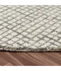 LR Home Criss Cross Gray CRISS 6ft. Round Rug