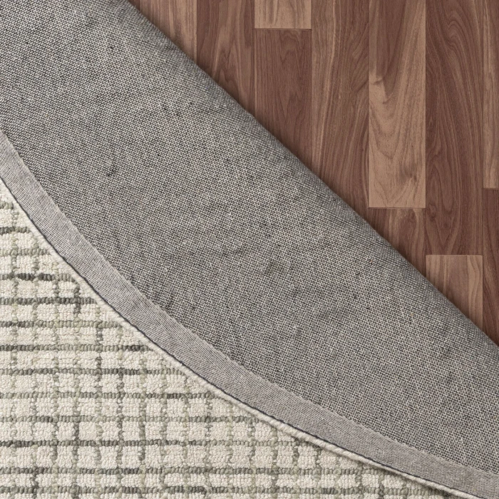 Rugs Town Cross Gray CRISS 8ft. Round Rug
