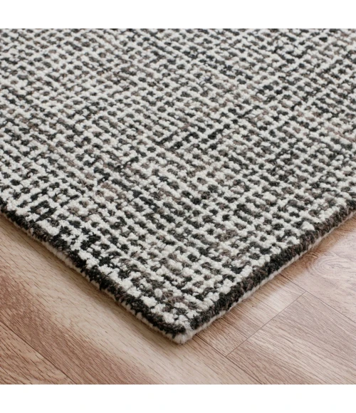 LR Home Criss Cross Gray 81297 5 ft. X 7 ft. 9 in. Rect. Rug
