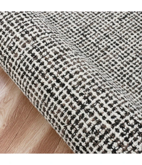 LR Home Criss Cross Gray 81297 5 ft. X 7 ft. 9 in. Rect. Rug