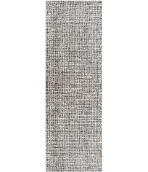 LR Home Criss Cross Gray 81297 2 ft. 6 in. X 8 ft. Rect. Rug