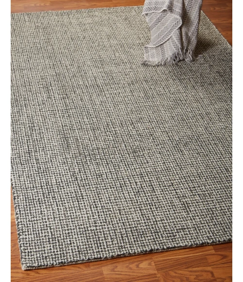 LR Home Criss Cross Gray 81297 5 ft. X 7 ft. 9 in. Rect. Rug