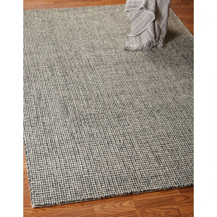 Rugs Town Cross Gray 81297 2 ft. 6 in. X 8 ft. Rect. Rug