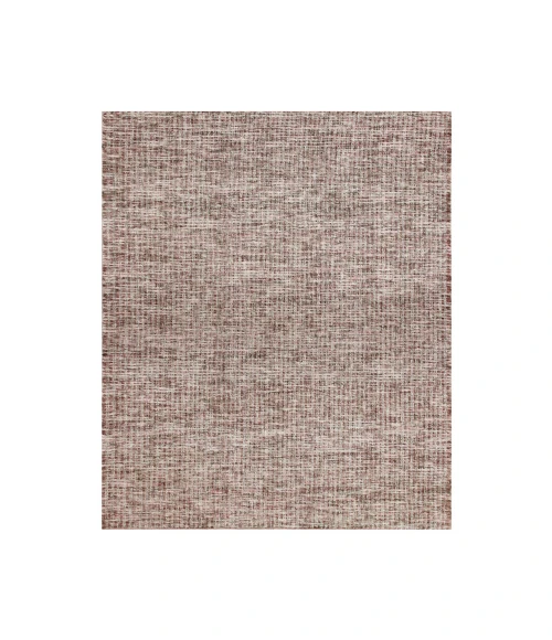 LR Home CRISS CROSS 81300 Brown/ Red 9' X 12' Rect. Rug