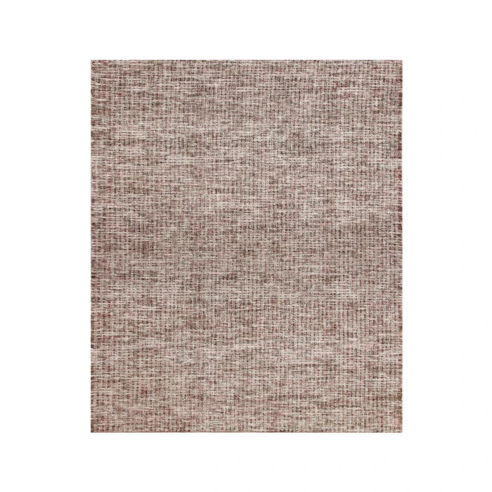 LR Home CRISS CROSS 81300 Brown/ Red 9' X 12' Rect. Rug