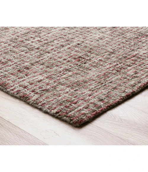 LR Home CRISS CROSS 81300 Brown/ Red 9' X 12' Rect. Rug