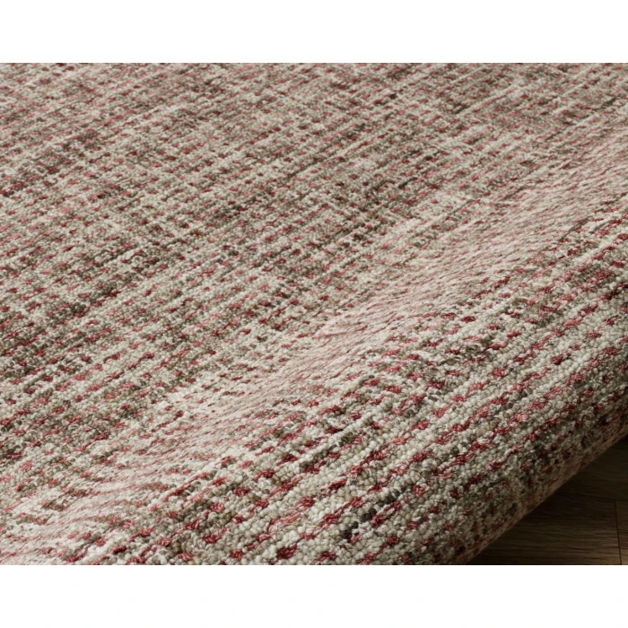 LR Home CRISS CROSS 81300 Brown/ Red 9' X 12' Rect. Rug