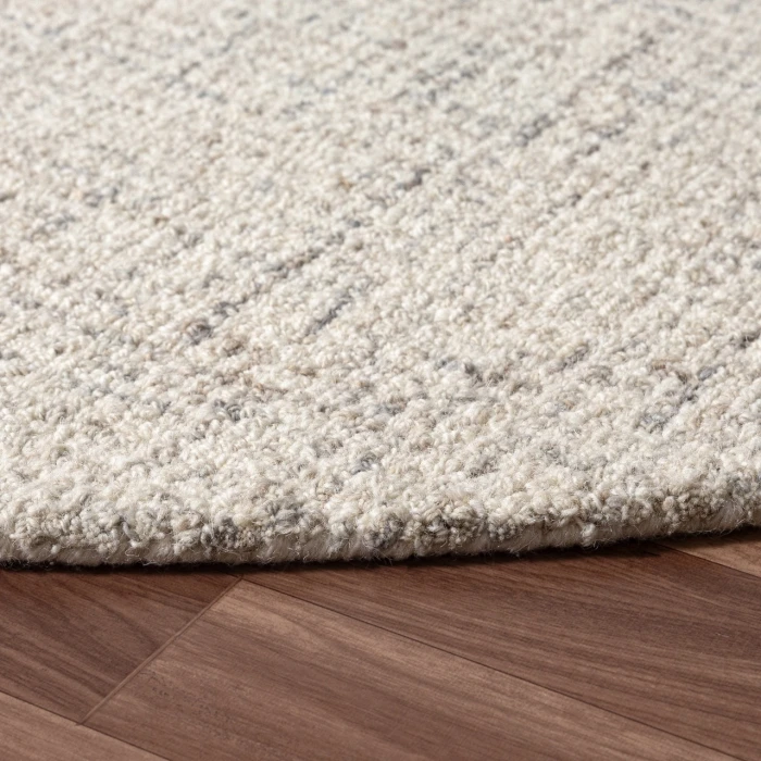 Rugs Town Cross Brown CRISS 8ft. Round Rug