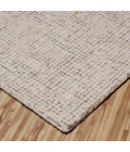 LR Home Criss Cross Rust/Beige 82200 7 ft. 9 in. X 9 ft. 9 in. Rect. Rug