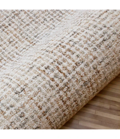 LR Home Criss Cross Rust/Beige 82200 7 ft. 9 in. X 9 ft. 9 in. Rect. Rug