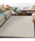 LR Home Criss Cross Rust/Beige 82200 7 ft. 9 in. X 9 ft. 9 in. Rect. Rug