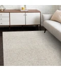 LR Home Criss Cross Rust/Beige 82200 7 ft. 9 in. X 9 ft. 9 in. Rect. Rug