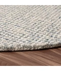LR Home Criss Cross Blue CRISS 6ft. Round Rug