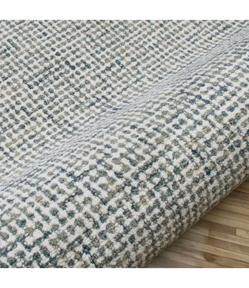Rugs Town Criss Cross Blue Malibu 6ft. x 9ft. Rect. Rug