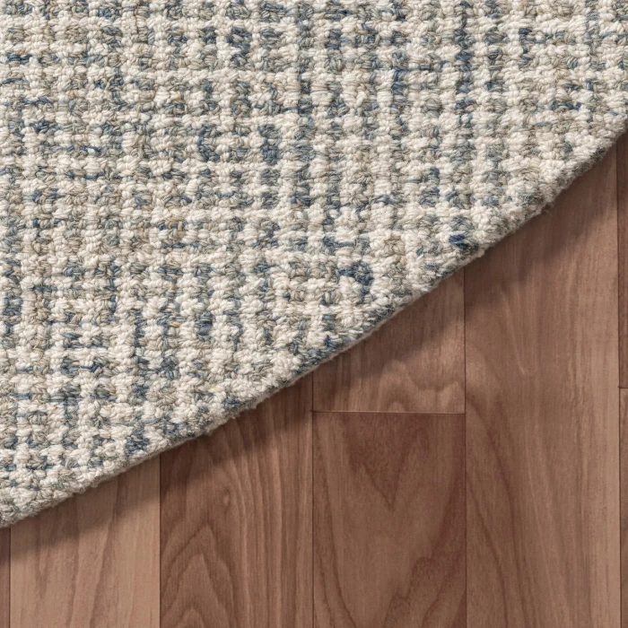 Rugs Town Cross Blue CRISS 6ft. Round Rug