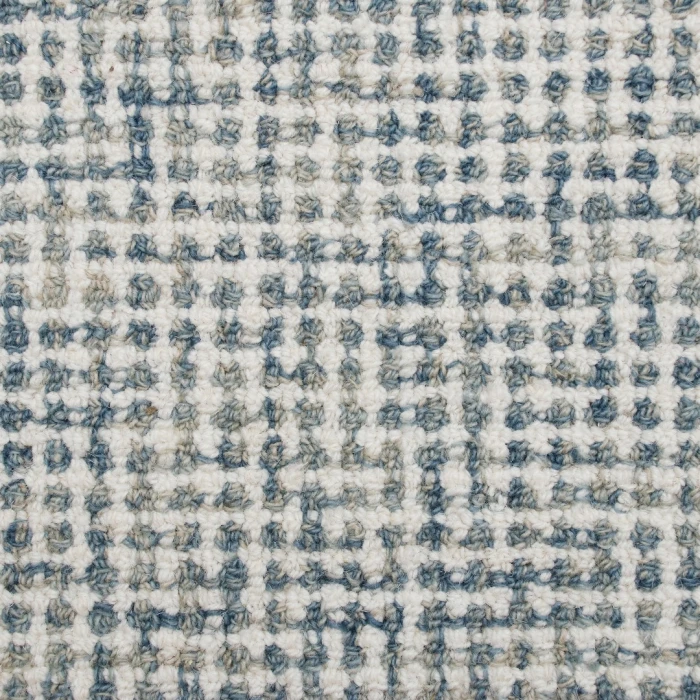 LR Home Criss Cross Blue Malibu 6ft. x 9ft. Rect. Rug
